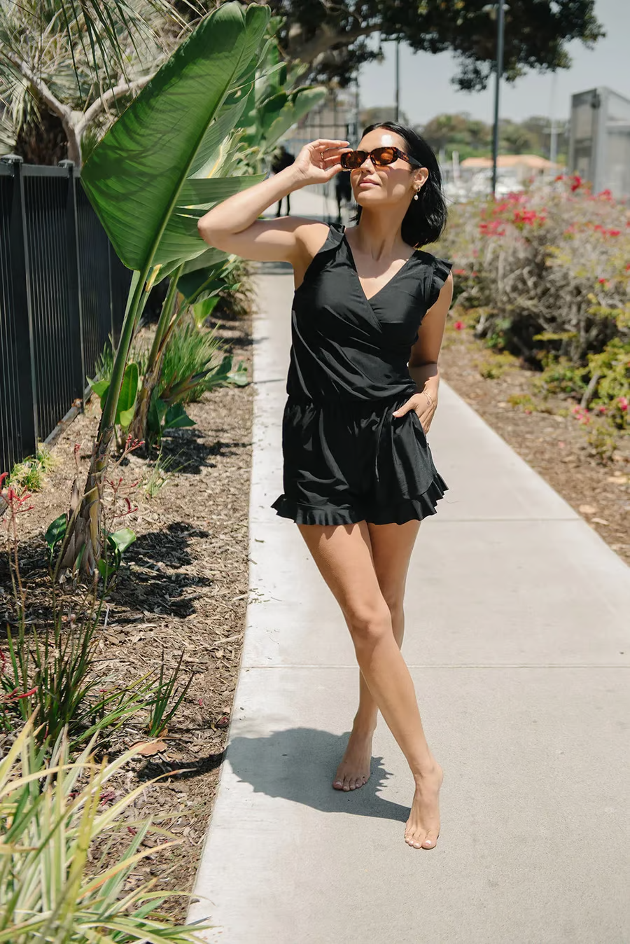๐ฅ Swim Romper Built-in Bra๐ Detachable bra cup