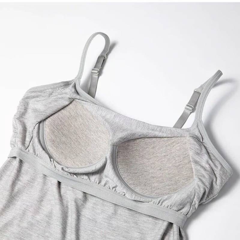 ❤️🔥2024 Loose-fitting Tank Top With Built-in Bra