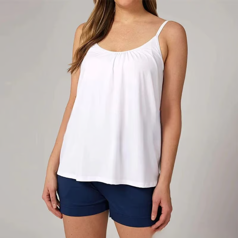 ❤️🔥2024 Loose-fitting Tank Top With Built-in Bra