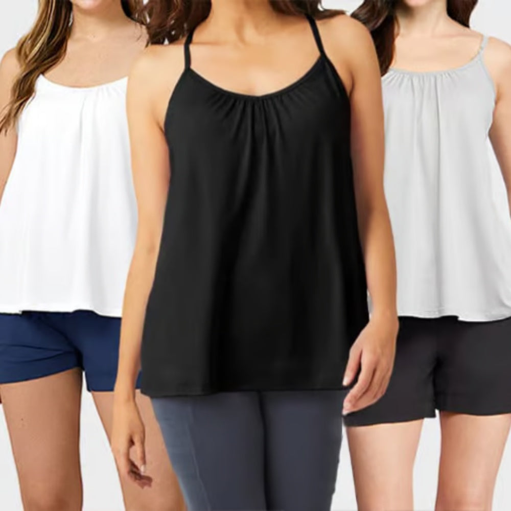 ❤️🔥2024 Loose-fitting Tank Top With Built-in Bra