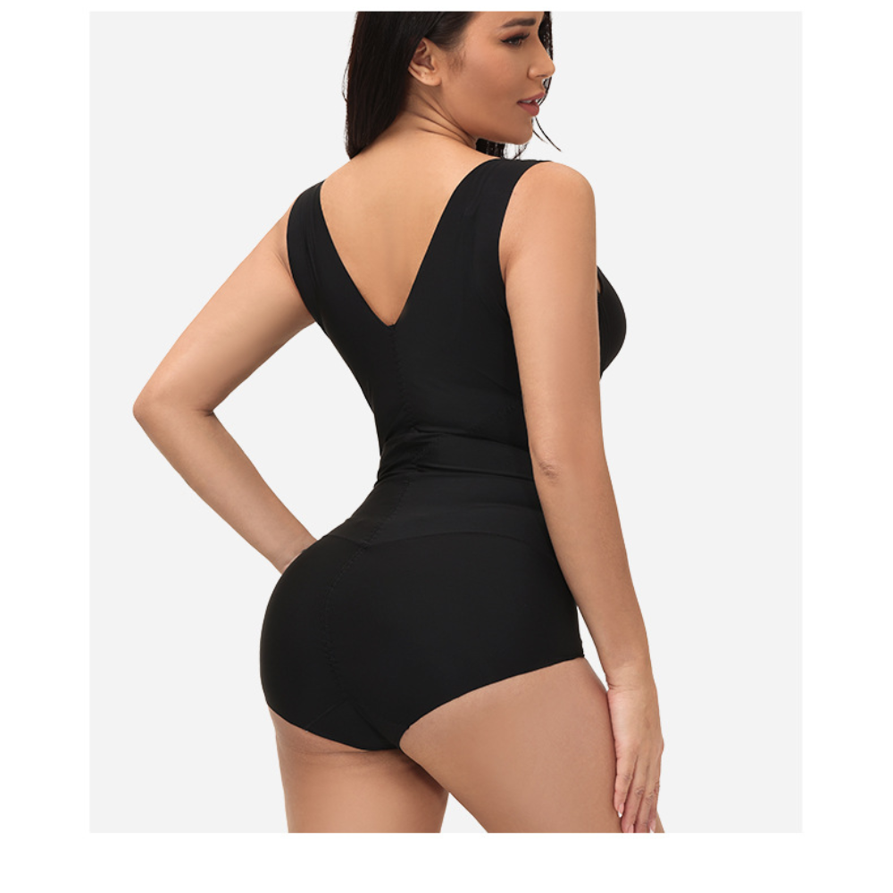 High elastic tummy control bodysuit