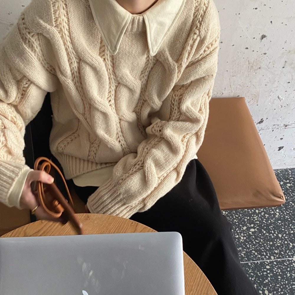 Knitted sweater