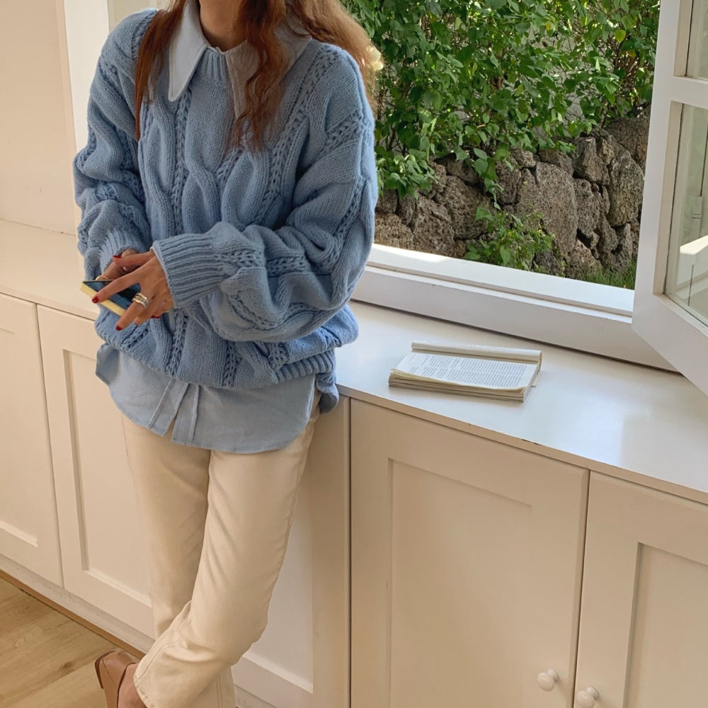 Knitted sweater