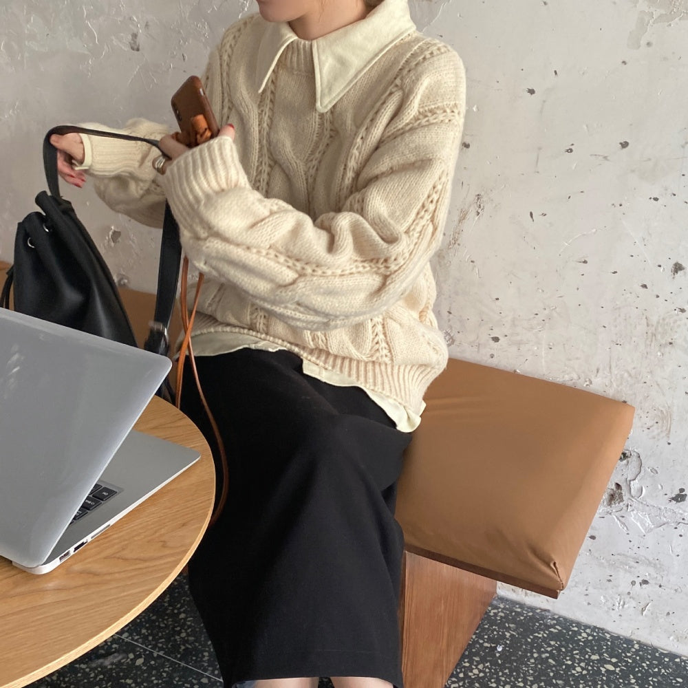 Knitted sweater