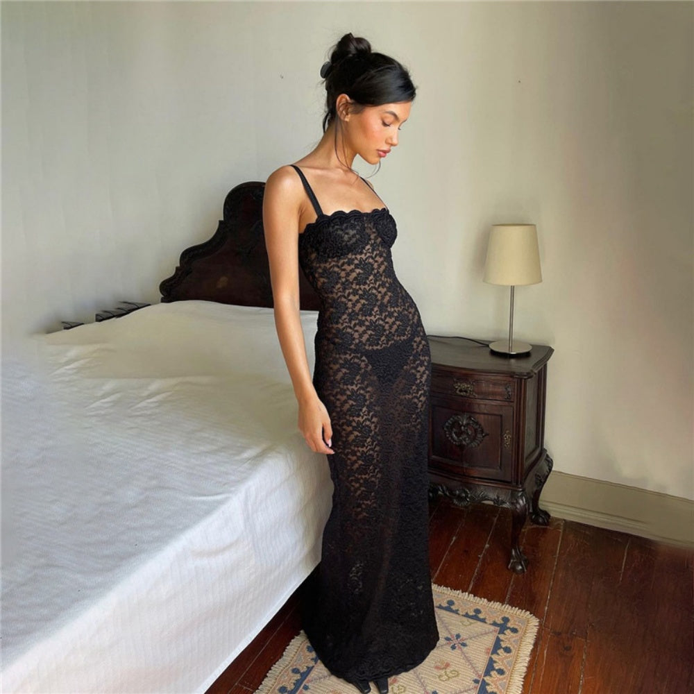 Lace Slim Strap Shapewear