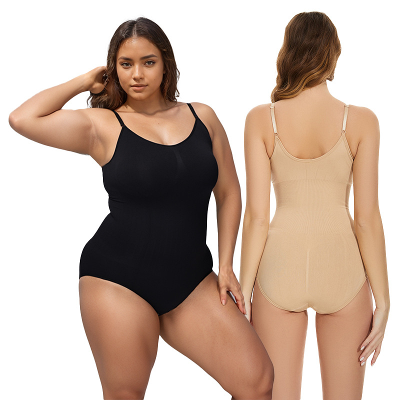 One-piece body shaper, belly control vest, corset for women's body shaping