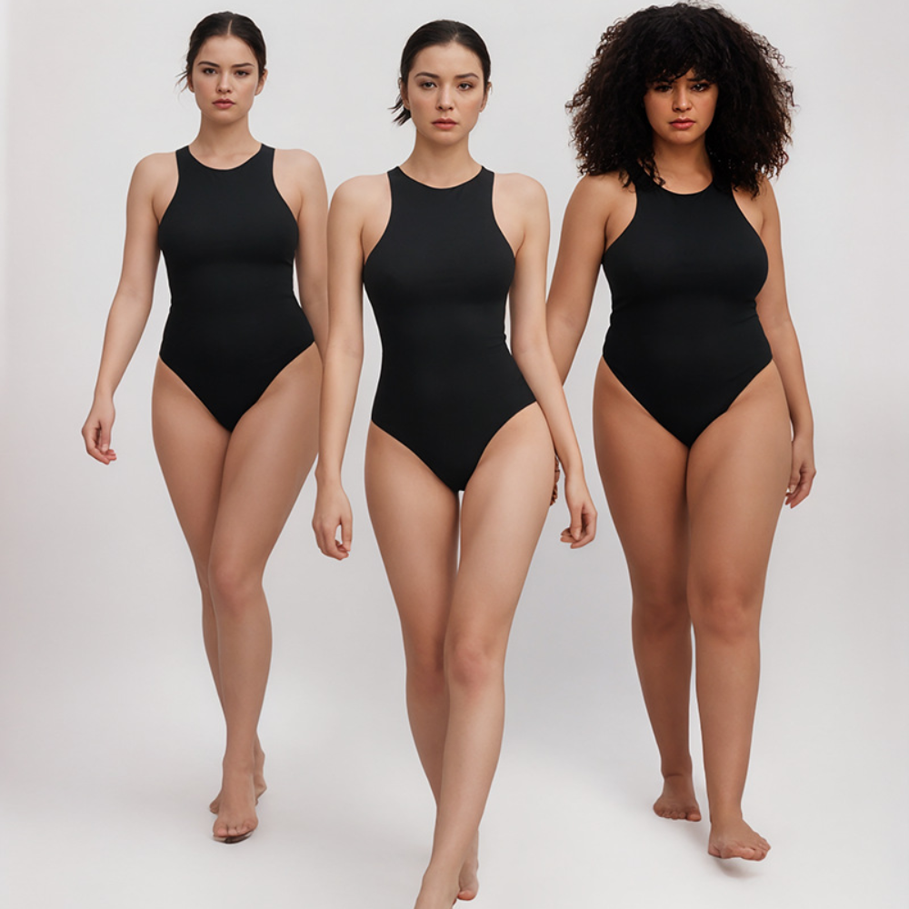 One piece plus size body shaper corset women's body shaper