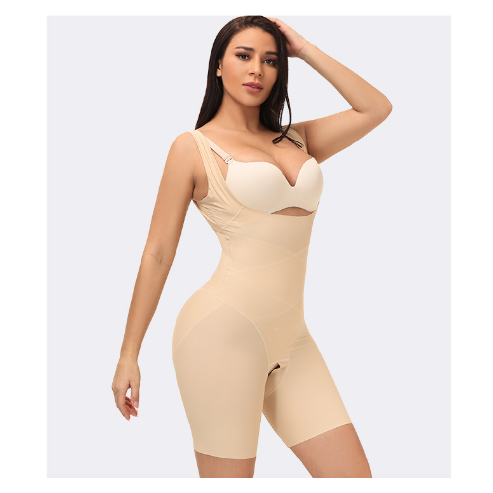 Tummy control waist shaping bodysuit
