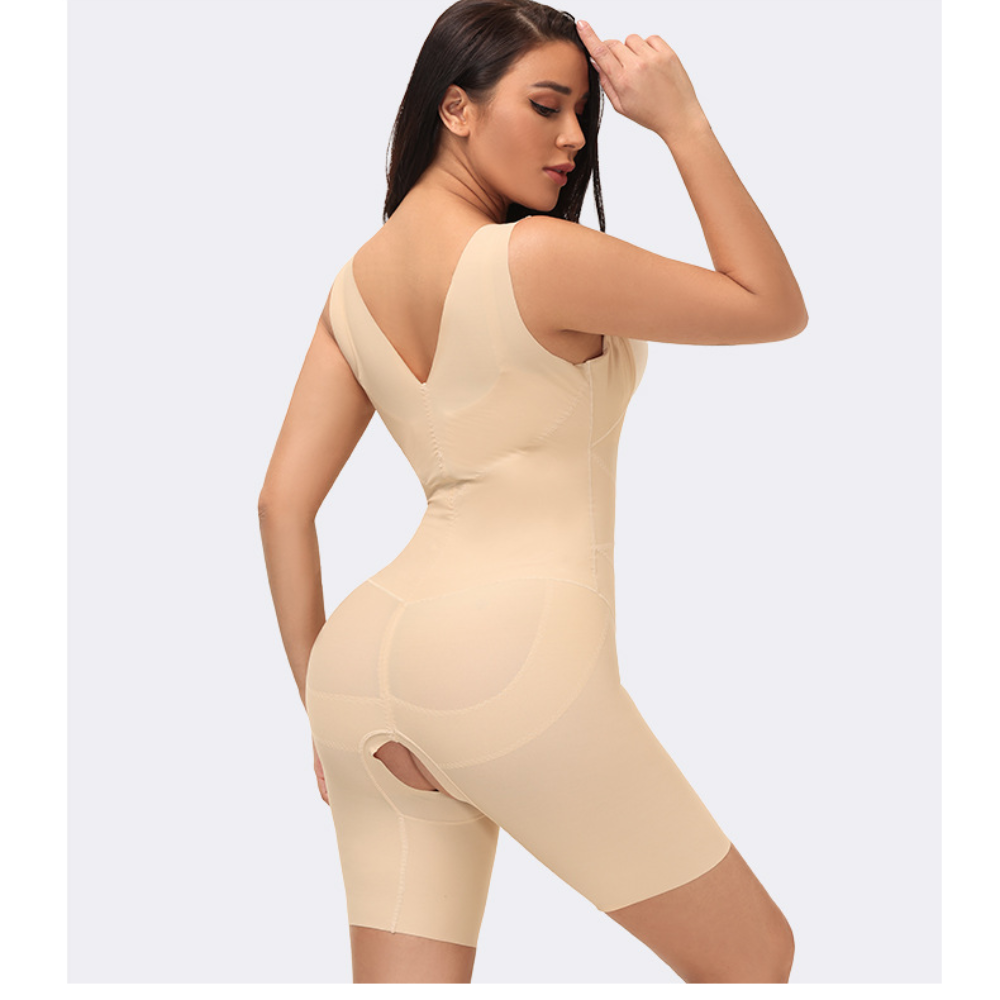 Tummy control waist shaping bodysuit