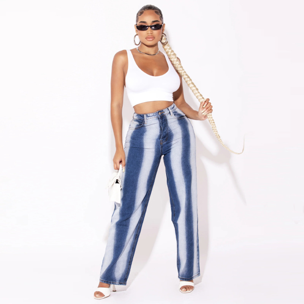 Vintage ombre jeans