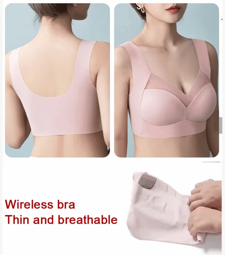 🔥Fashion Deep Cup Bra🔥Summer sexy Push Up Wireless Bras (Size runs the same as regular bras)