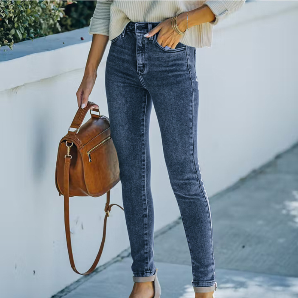 High waist jeans