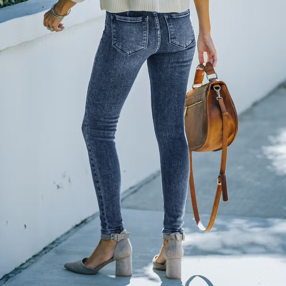 High waist jeans