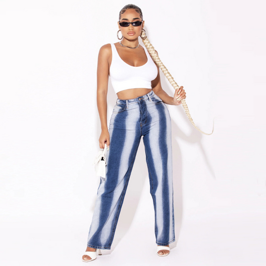 Vintage ombre jeans